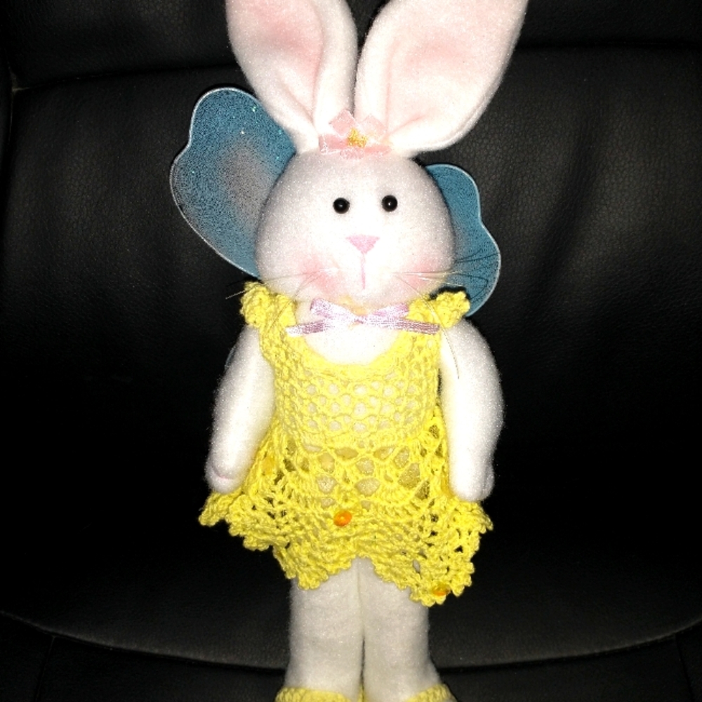Easter Rabbit  Decor   ( Perfect for basket )